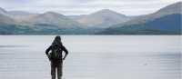 Standing on the banks of Loch Lomond