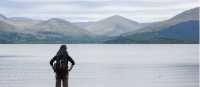 Standing on the banks of Loch Lomond