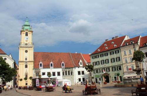Visit Old Town, the historic center and one of the boroughs of Bratislava