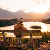 Relax with spectacular views of Lake Bled