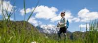 Enjoying a Slovenian hiking trail