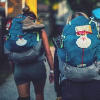 Pilgrims walking on the Camino in Spain | @timcharody