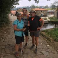 Pilgrims walking the Camino in Spain | Sue Finn