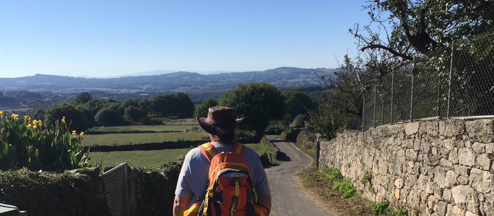 Pilgrims walking the Camino in Spain | Sue Finn