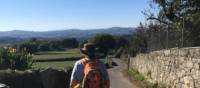 Pilgrims walking the Camino in Spain | Sue Finn