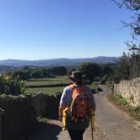 Pilgrims walking the Camino in Spain | Sue Finn