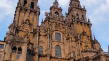 The famous cathedral in Santiago | Erin Williams