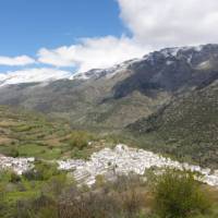 Whitewashed village nestled in the mountains of the Alpujarras | Erin Williams