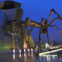 The magnificent Guggenheim Museum in Bilbao on the Camino Norte self guided walk | Andreas Holland