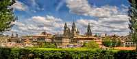 The iconic Santiago de Compostela (as seen from the Camino de Invierno, Winter Way) | Adolfo Enríquez