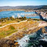Monterreal Castle in the Ría de Vigo in Galicia, Spain. | Tim Charody