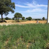 cyclist in rural Catalonia en route to the Costa Brava on a self guided cycling trip | Kate Baker