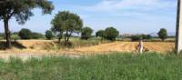 cyclist in rural Catalonia en route to the Costa Brava on a self guided cycling trip | Kate Baker