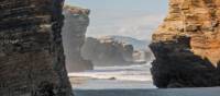 Cathedral's beach in Ribadeo is one of the most-visited places in Galicia | Mediocre Studio