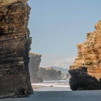 Cathedral's beach in Ribadeo is one of the most-visited places in Galicia | Mediocre Studio