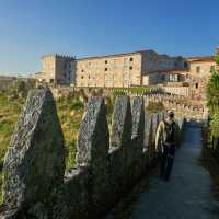 Explore the Monterreal fortress in Baiona