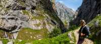 Explore the mountains of the Picos de Europa in Spain.