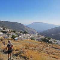 Hiking in the Alpujarra Valley in Spain