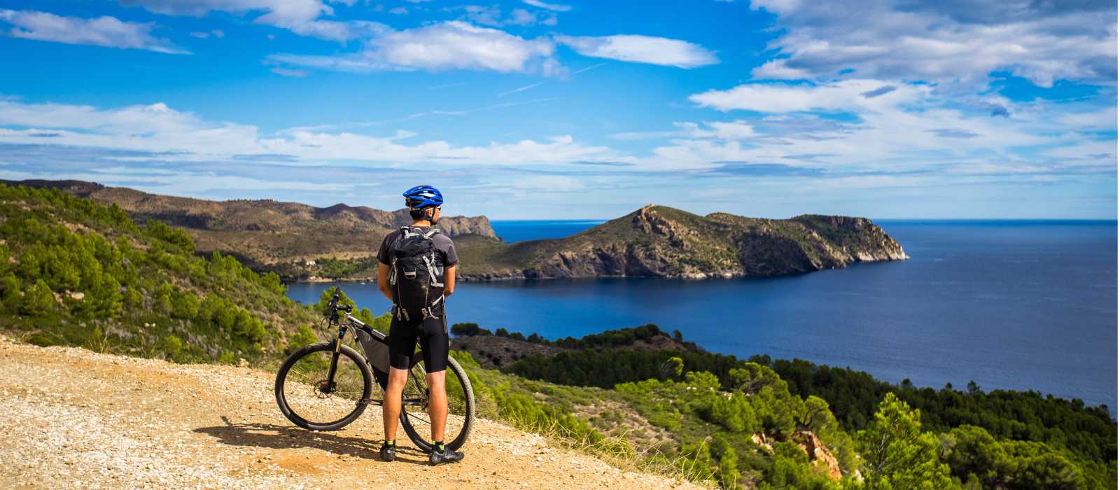 Cycling the Costa Brava coast in Catalonia