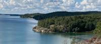 Pretty seaside coves are a feature of the Sörmland Trail