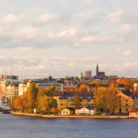 The picturesque city of Stockholm, Sweden