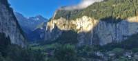 Early morning view of Lauterbrunnen | Nicola Croom