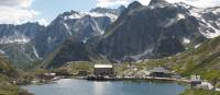 The delightful setting of the St Bernard Pass | Kate Baker