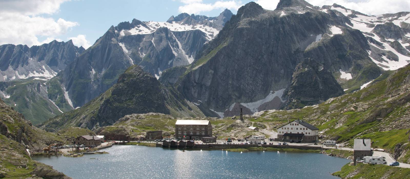 The delightful setting of the St Bernard Pass | Kate Baker