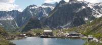 The delightful setting of the St Bernard Pass | Kate Baker