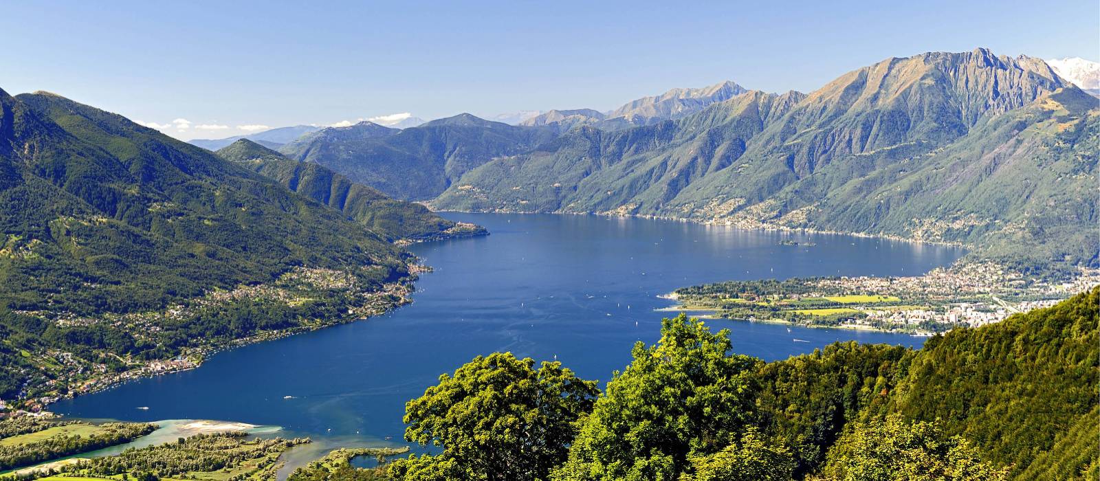 The Swiss region of Ticino is ideal for cycling with mountain vistas and lake shorelines providing a superb setting