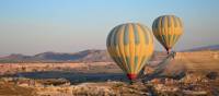 Balloons taking off in Cappadocia | Erin Williams