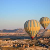 Balloons taking off in Cappadocia | Erin Williams