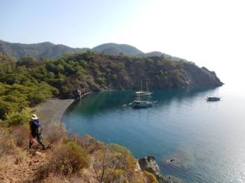 Coastline along the Lycian Way to Cirali&#160;-&#160;<i>Photo:&#160;Lilly Donkers</i>