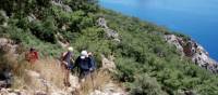 Coastal walk in the Cirali region of Turkey