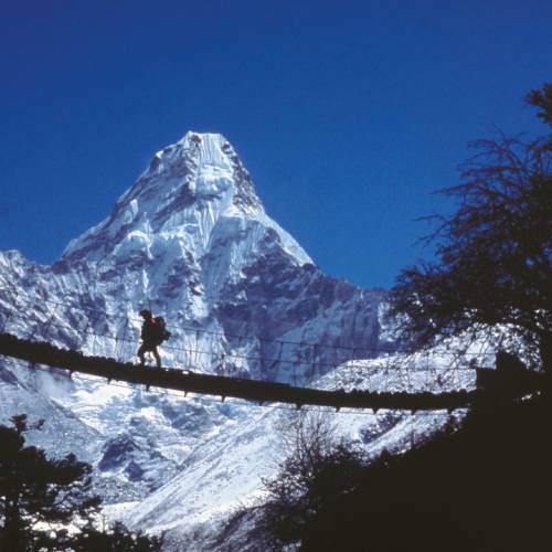 The beautiful peak of Ama Dablam