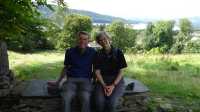 At the end of the Dales Way