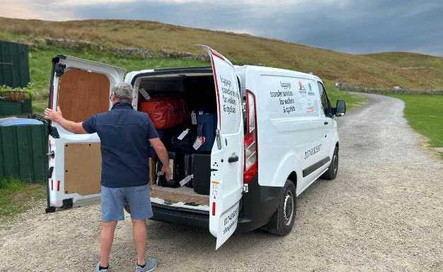 Sherpa Van luggage transfers | Tegan Pereira