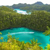 Enjoy an active adventure by boat through Raja Ampat