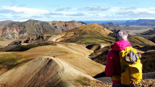On the Laugavegur trek in amazing Iceland