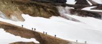 The Laugavegur Trail in Iceland | Rachelle Johnston