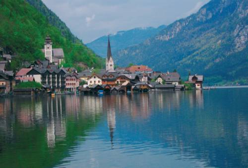 The picturesque village of Hallstatt