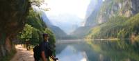 Beautiful mountainous landscapes of Gosausee, Austria