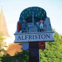 Alfriston village sign