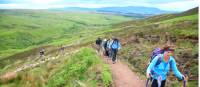 Ascending Conic Hill, Scotland