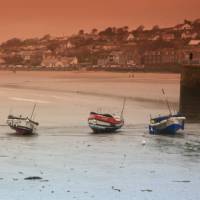 Boats in the bay at Marazion | John Millen