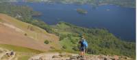 Descending Cat Bells looking towards Keswick |  <i>John Millen</i>