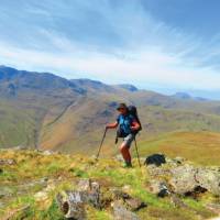 Walking towards the Langdale Pikes | John Millen