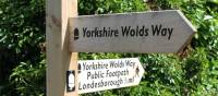 Follow the Yorkshire Wolds Way signs | North York Moors National Park
