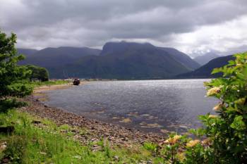 Ben Nevis across Loch Linnie