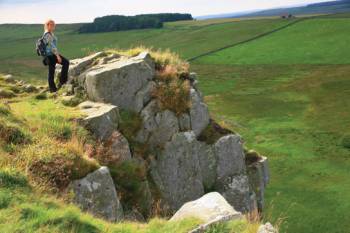 Hadrian’s Wall near Crag Lough